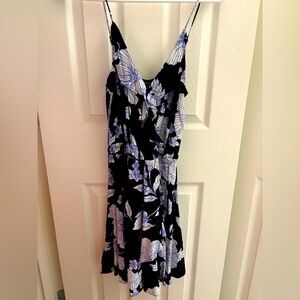 Express Spaghetti Strap Ruffle Dress